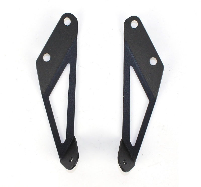 Load image into Gallery viewer, Fishbone Offroad 2007-18 JK Wrangler Hood Light Mount Brackets (4-Door)