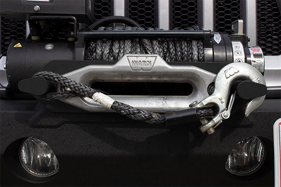 Load image into Gallery viewer, Fishbone Offroad Black Winch Line Fishhook