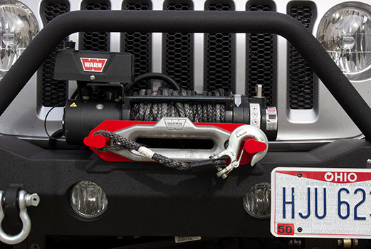 Load image into Gallery viewer, Fishbone Offroad Red Winch Line Fishhook