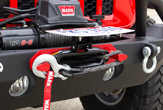 Load image into Gallery viewer, Fishbone Offroad 2018-Current JL Wrangler (2-Door) Hawse Fairlead License Plate Mount