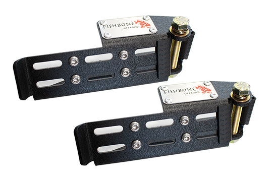 Fishbone Offroad 2018-Current JK/JL/JT Wrangler (2-Door) Foot Peg Set