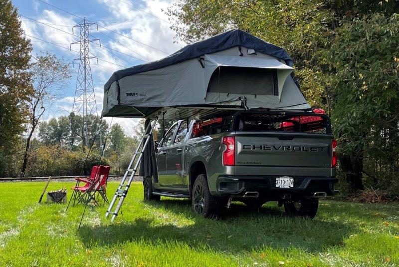 Load image into Gallery viewer, Fishbone Tackle Rack - Silverado & Sierra Bed Rack (74")