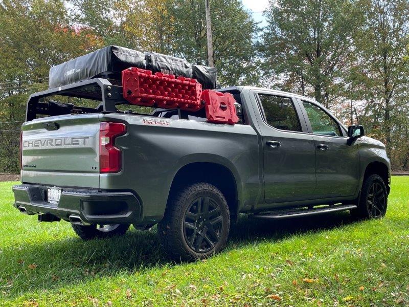 Load image into Gallery viewer, Fishbone Tackle Rack - Silverado & Sierra Bed Rack (74")