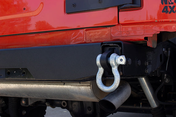 Load image into Gallery viewer, Fishbone Offroad 2007-18 JK Wrangler (2-Door) Rear D-Ring Frame Mounts