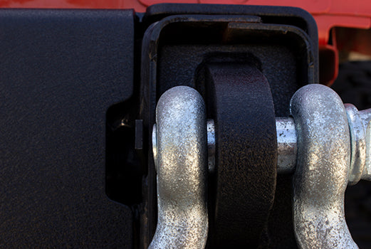 Load image into Gallery viewer, Fishbone Offroad 2007-18 JK Wrangler (2-Door) Rear D-Ring Frame Mounts