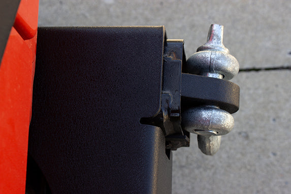 Load image into Gallery viewer, Fishbone Offroad 2007-18 JK Wrangler (2-Door) Rear D-Ring Frame Mounts