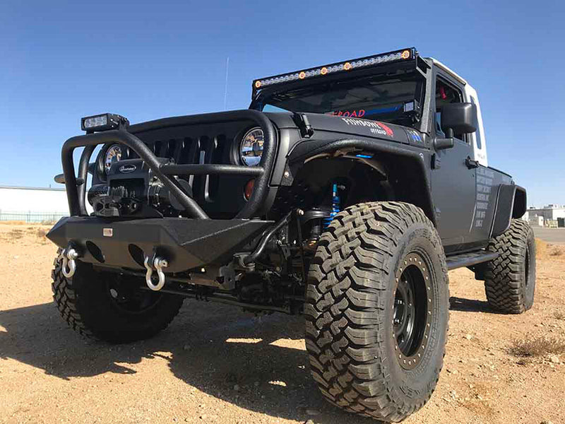 Load image into Gallery viewer, Fishbone Steel Tube Fenders Fits 2007 to 2018 JK Wrangler, Rubicon and Unlimited