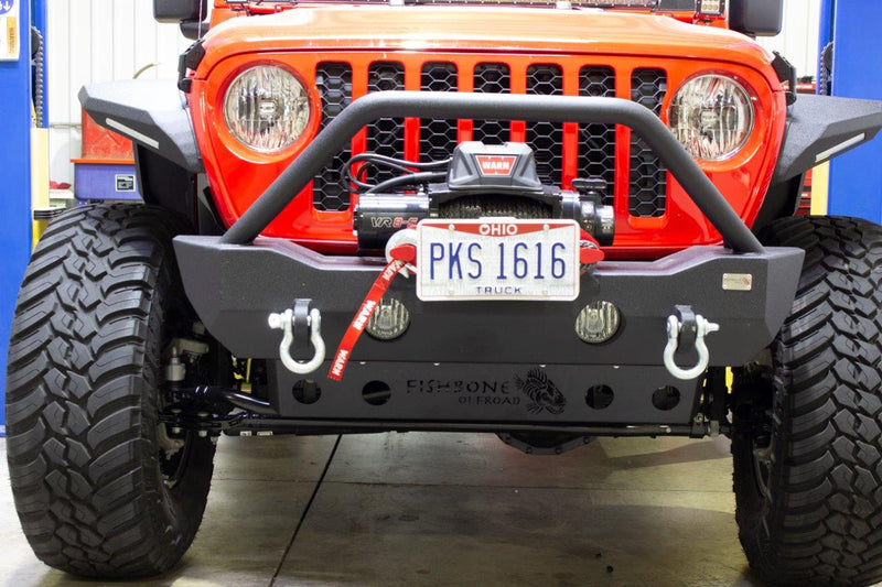 Load image into Gallery viewer, Fishbone Offroad JT Gladiator 2020-Current Mako Front Bumper Skid Plate