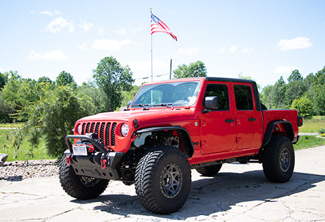 Load image into Gallery viewer, Fishbone Offroad 2020-Current JT Gladiator Rear Tube Fenders