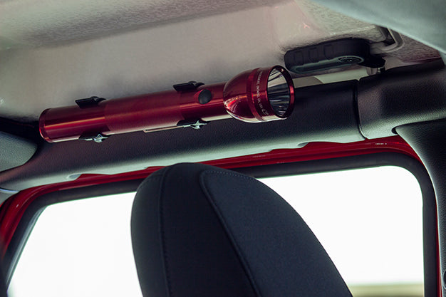 Load image into Gallery viewer, Fishbone Offroad 2018-Current JL Wrangler (2-Door) Front Roll Bar Flashlight Mount