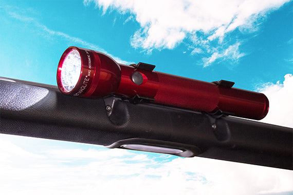 Load image into Gallery viewer, Fishbone Offroad 2018-Current JL Wrangler (4-Door) Rear Roll Bar Flashlight Mount