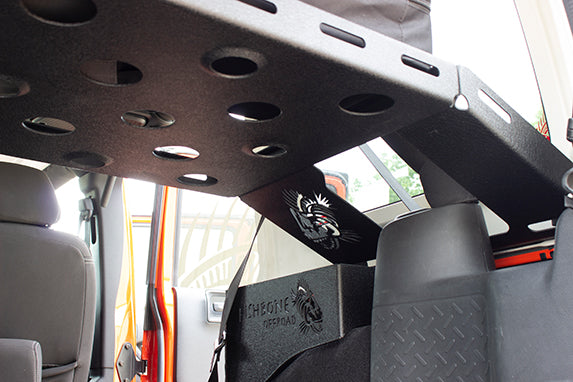 Load image into Gallery viewer, Fishbone Offroad 2007-18 JK Wrangler Interior Storage Rack (2-Door)