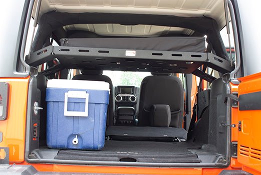 Load image into Gallery viewer, Fishbone Offroad 2007-18 JK Wrangler Interior Storage Rack (2-Door)