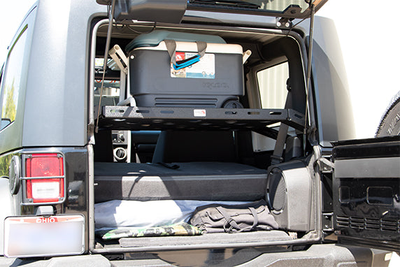 Load image into Gallery viewer, Fishbone Offroad 2007-18 JK Wrangler Interior Storage Rack (2-Door)