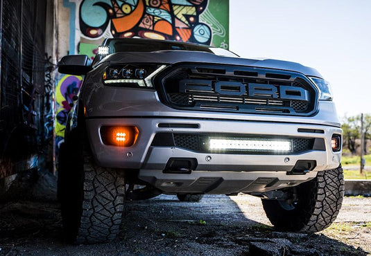 Cali Raised LED 2019-2022 Ford Ranger LED Fog Light Pod Replacements Brackets Kit