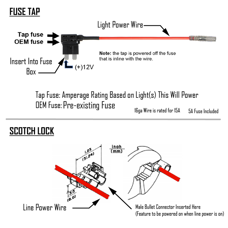 Load image into Gallery viewer, Baja Designs Wiring Harness Fuse Tap Kit