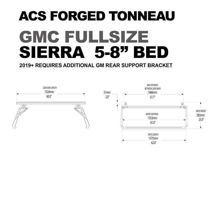 Load image into Gallery viewer, Leitner ACS Forged Tonneau Rails Only- GMC
