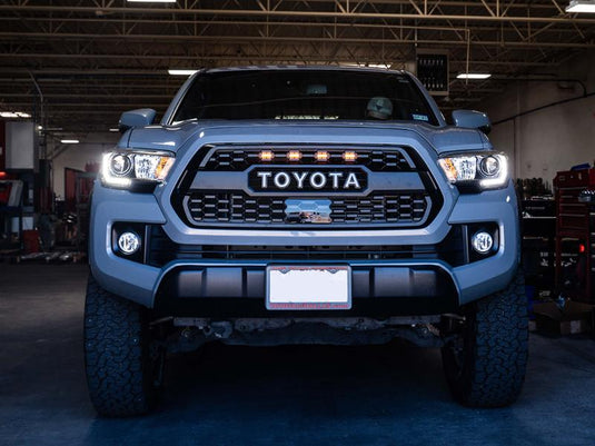 Cali Raised LED 2016-2022 Toyota Tacoma TRD Pro Grille Raptor LED Light Kit