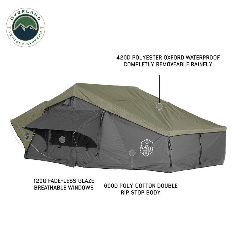 Load image into Gallery viewer, Overland Vehicle Systems Nomadic 2 Extended Roof Top Tent