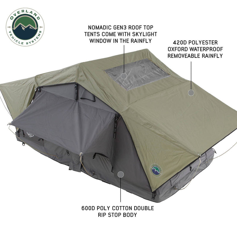 Load image into Gallery viewer, Overland Vehicle Systems Nomadic 3 Standard Roof Top Tent