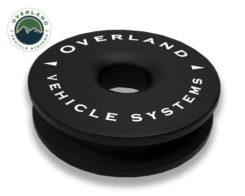 Load image into Gallery viewer, Overland Vehicle Systems Recovery Ring 6.25" 45,000 lb. Black With Storage Bag Universal