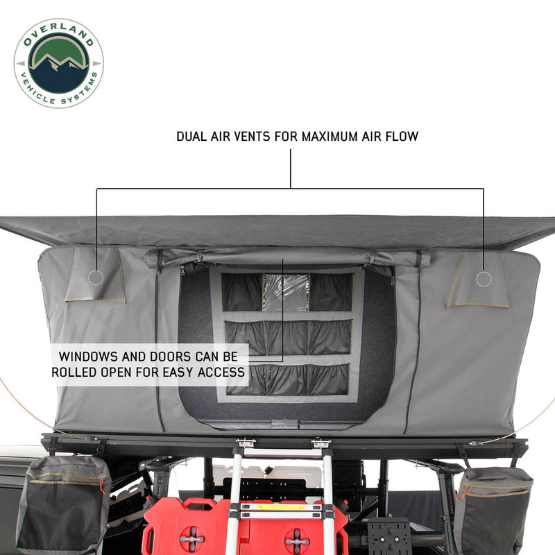 Load image into Gallery viewer, Overland Vehicle Systems Sidewinder Aluminum Side Opening Roof Top Tent