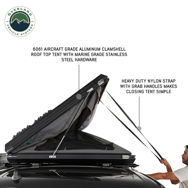 Load image into Gallery viewer, Overland Vehicle Systems Sidewinder Aluminum Side Opening Roof Top Tent