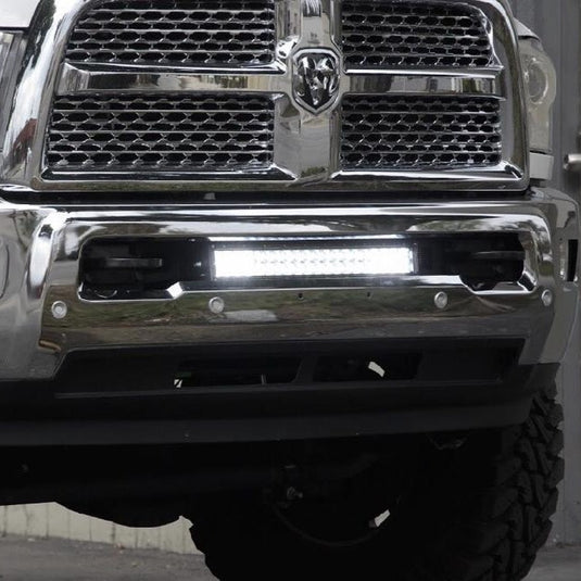 Cali Raised 2010-2018 Dodge Ram 2500/3500 22inch Bumper Hidden LED Light Bar Brackets Kit