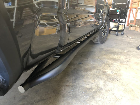 Cali Raised LED 2005-2021 Toyota Tacoma Trail Edition Rock Sliders