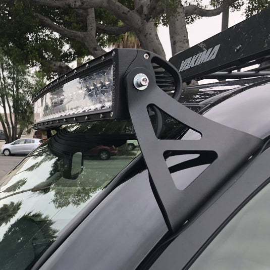 Cali Raised LED 2003-2021 Toyota 4Runner 52inch Curved LED Light Bar Roof Combo