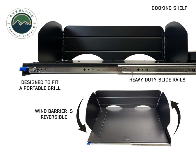 Load image into Gallery viewer, Overland Vehicle Systems Camp Cargo Box Kitchen With Slide Out Sink, Cooking Shelf and Work Station