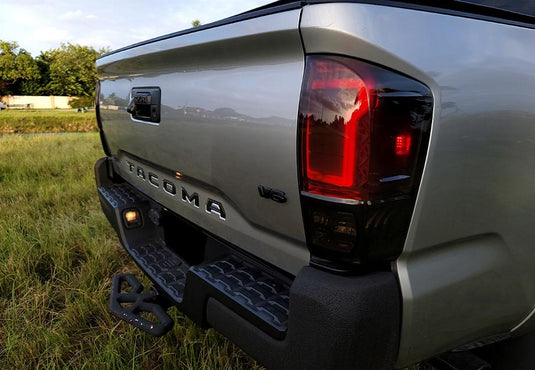 Cali Raised LED 2016-2022 Toyota Tacoma Raptor Style Tail Lights *Sold as Pair*