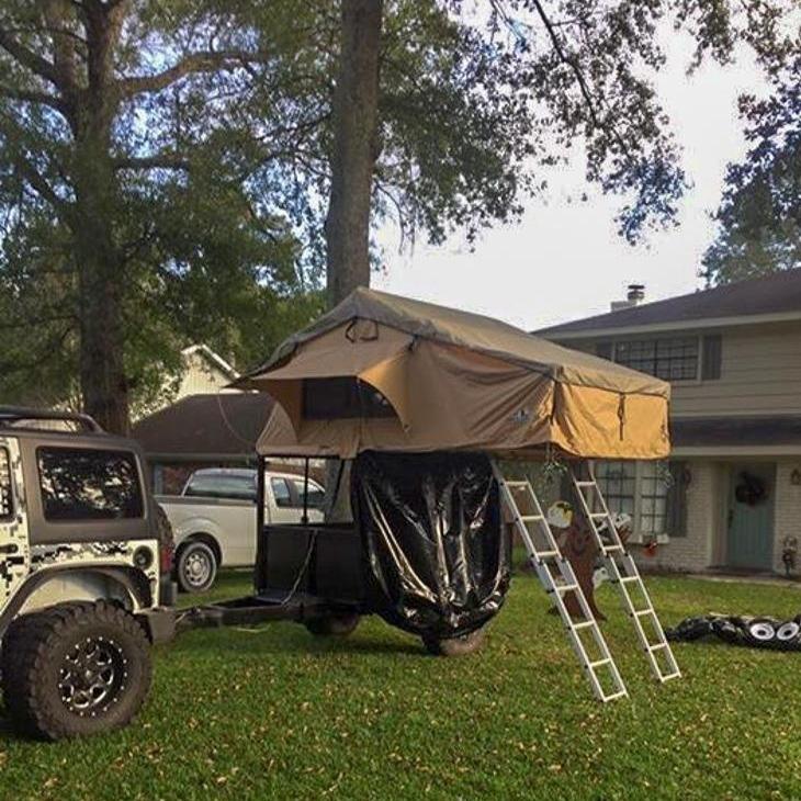 Load image into Gallery viewer, Tuff Stuff "Elite" Overland Roof Top Tent & Annex Room, 5 person