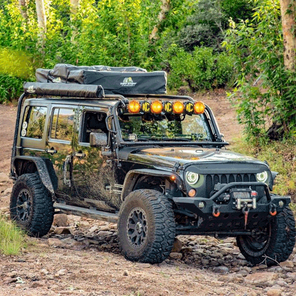 Load image into Gallery viewer, Tuff Stuff Overland Roof Top Tent, Driving Cover, Black