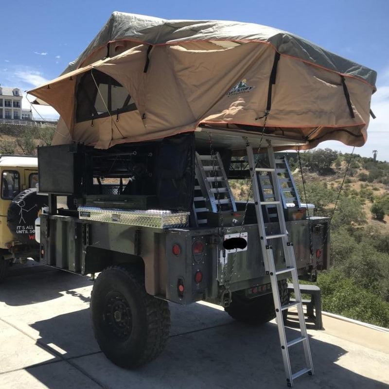 Load image into Gallery viewer, Tuff Stuff Ranger Roof Top Tent 3 Person 65"