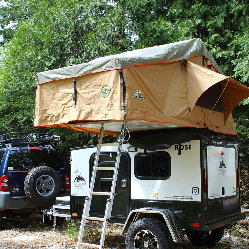 Load image into Gallery viewer, Tuff Stuff Ranger Roof Top Tent 3 Person 65"