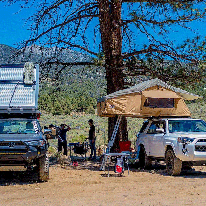 Load image into Gallery viewer, Tuff Stuff Ranger Roof Top Tent 3 Person 65"