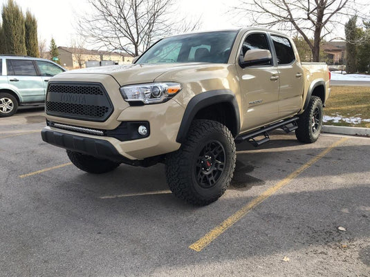 Cali Raised LED 2016-2022 Toyota Tacoma 32inch Lower Bumper Flush Slim Light Bar Mounting Brackets