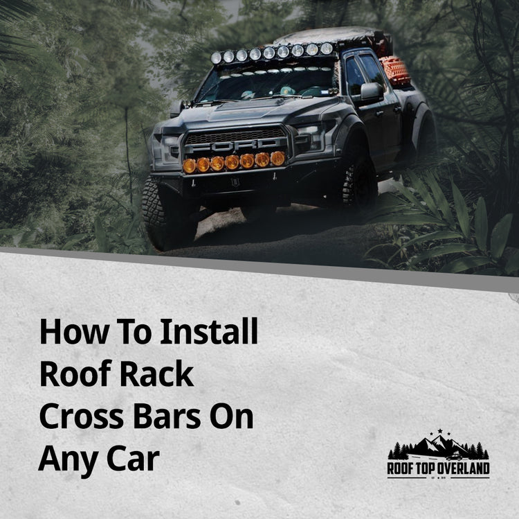 How To Install Roof Rack Cross Bars On Any Car