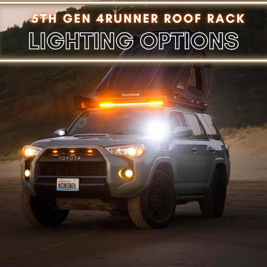 Lighting Options for your 5th Gen 4Runner Roof Rack