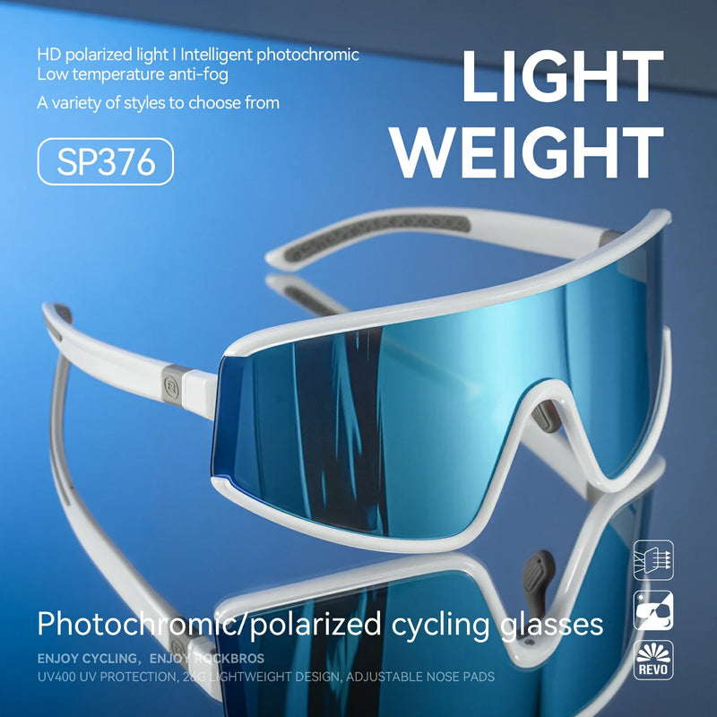 Load image into Gallery viewer, Photochromic Polarized Sports Sunglasses
