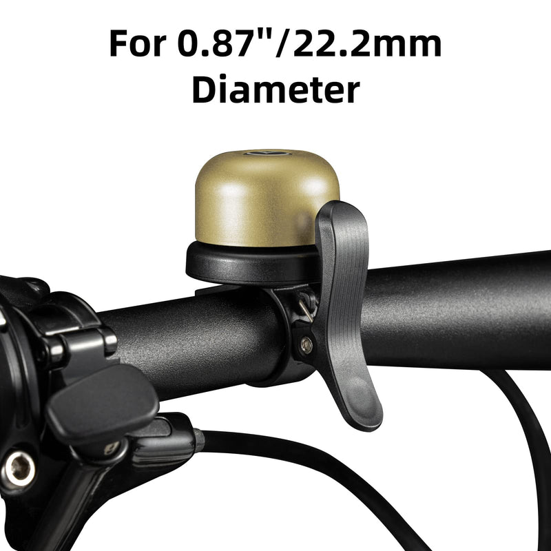 Load image into Gallery viewer, ROCKBROS Hidden AirTag Bike Bell, Anti-Theft GPS Tracker for 0.87"/22.2mm, 1"/25.4mm, 1.25"/31.8mm Handlebars
