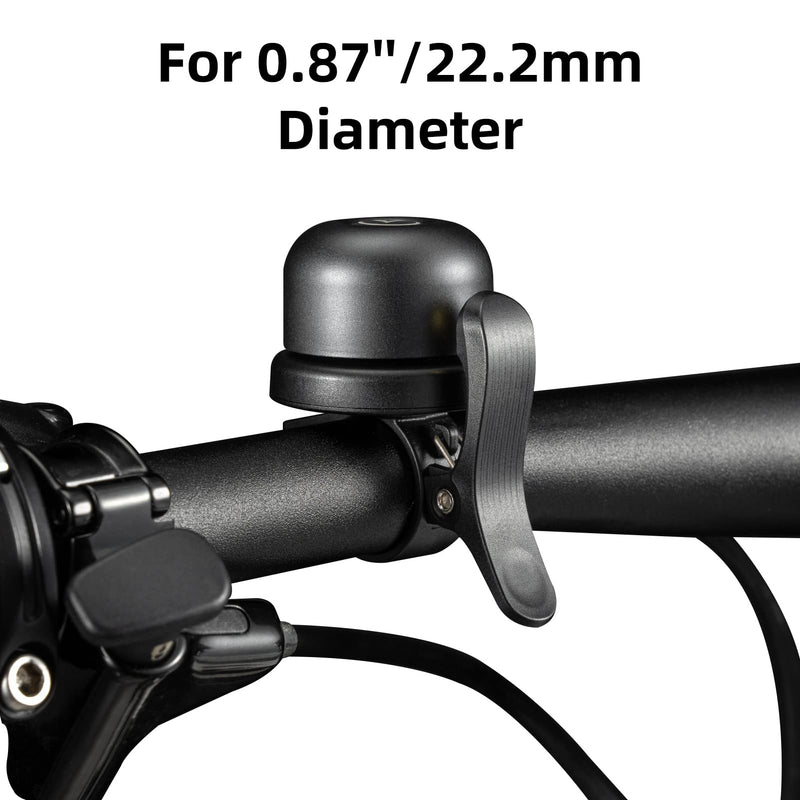 Load image into Gallery viewer, ROCKBROS Hidden AirTag Bike Bell, Anti-Theft GPS Tracker for 0.87"/22.2mm, 1"/25.4mm, 1.25"/31.8mm Handlebars

