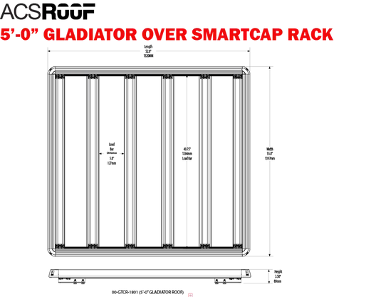 Leitner ACS ROOF | Over Truck Cap Platform | Smartcap