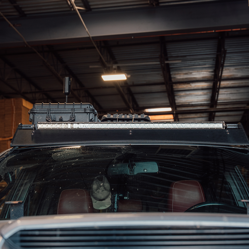 Load image into Gallery viewer, Sherpa Roof Rack LED Light Bar Bracket Kit
