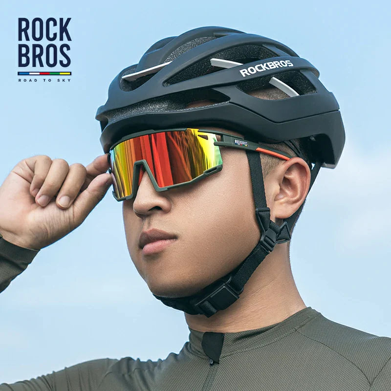 Load image into Gallery viewer, HD Polarized Photochromic Cycling Glasses (TR90)
