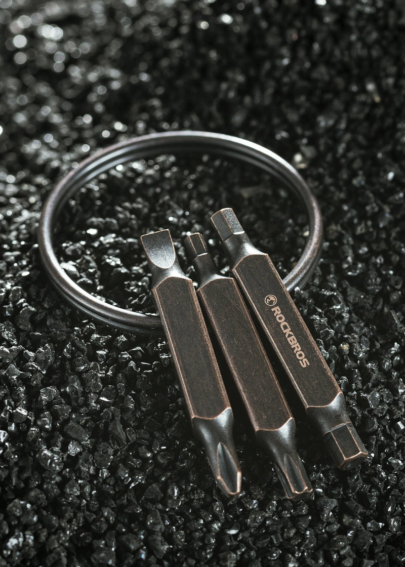 Load image into Gallery viewer, ROCKBROS  Key Ring Tool Set Lightweight Multi-Tool for Easy Travel-Road to Sky
