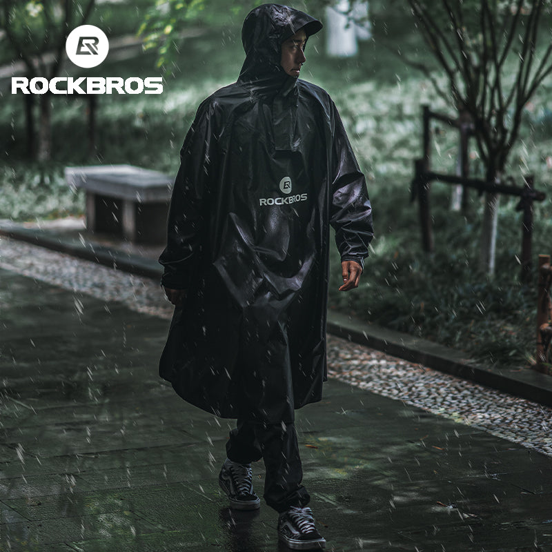 Load image into Gallery viewer, ROCKBROS Motorcycle Cycling Raincoat Hiking Outdoor Poncho Waterproof Cloak
