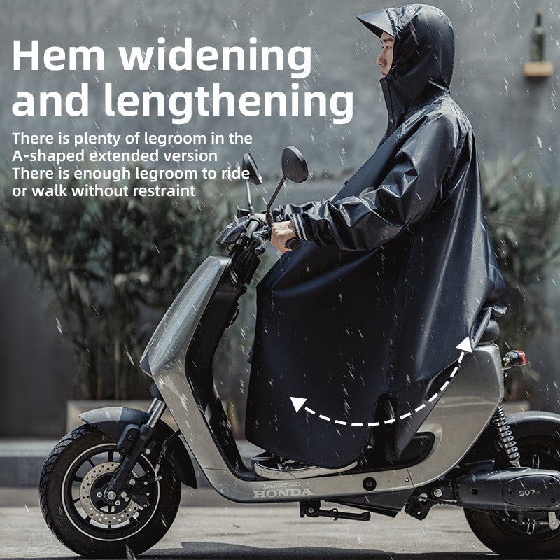 Load image into Gallery viewer, ROCKBROS Motorcycle Cycling Raincoat Hiking Outdoor Poncho Waterproof Cloak
