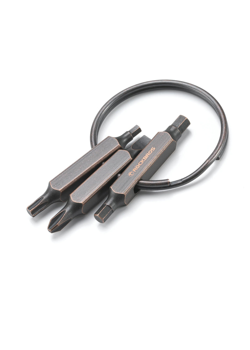 Load image into Gallery viewer, ROCKBROS  Key Ring Tool Set Lightweight Multi-Tool for Easy Travel-Road to Sky
